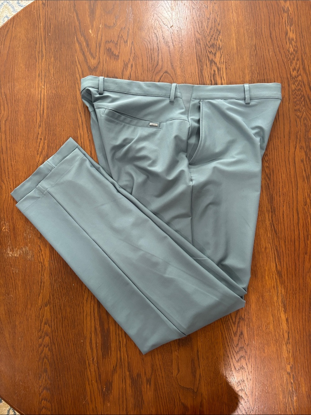 Greg Norman Collection Men's Dress Pants in Sage Green